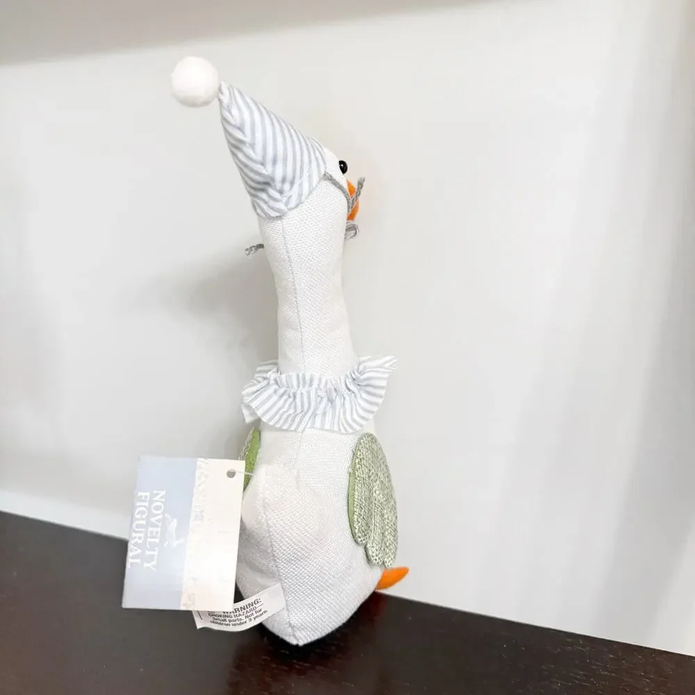 Plush Goose Bullseye Playground Target - Indoor Decor Spring Party Hat Striped